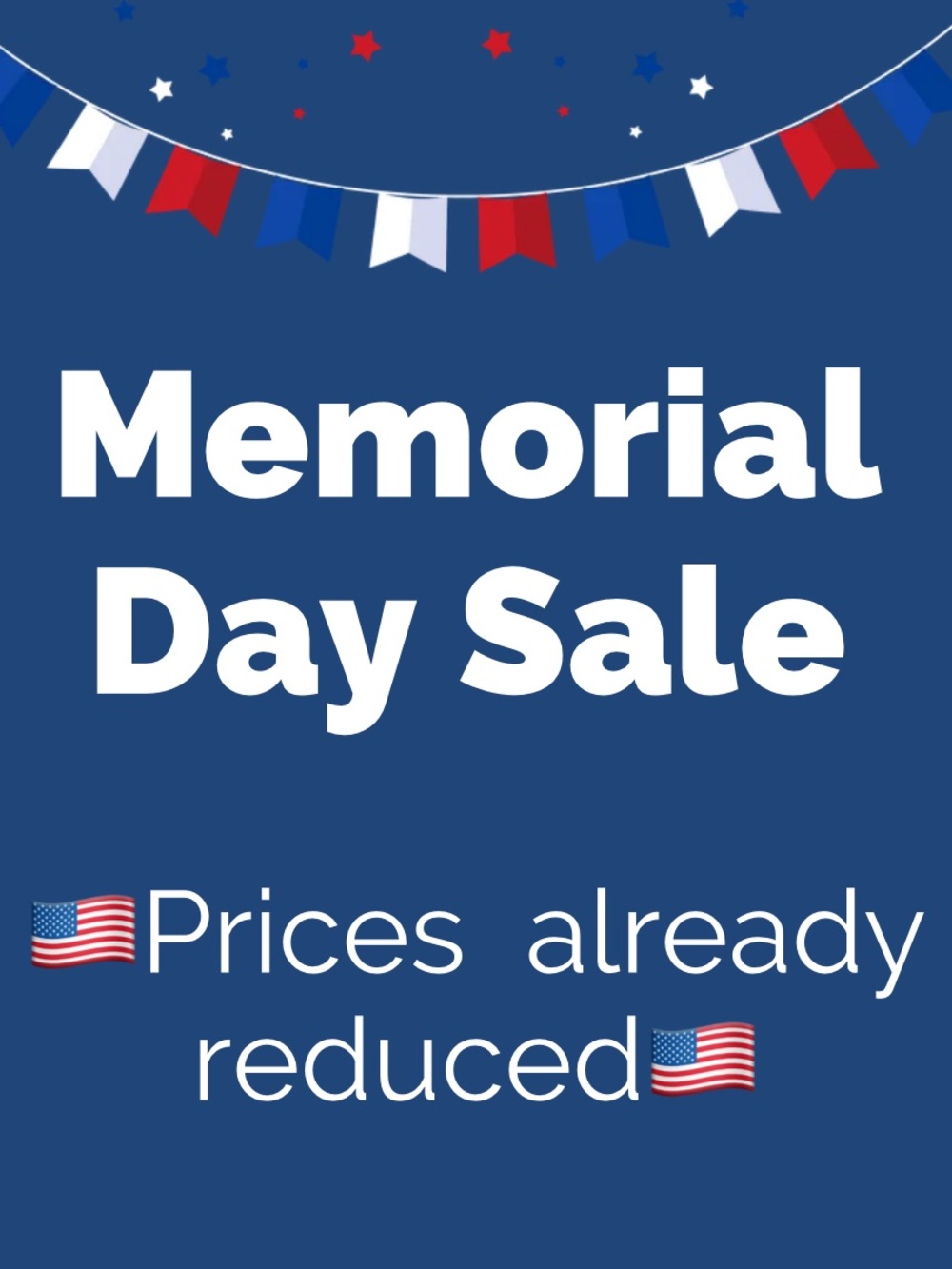 Memorial Day Sale!